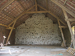 Barn interior