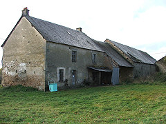 Rear of the house