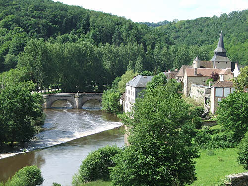 La Celle Dunoise village view La Celle Dunoise village view