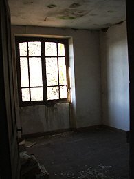 french property renovation bedroom