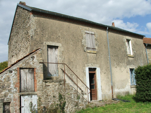 Back of house in france